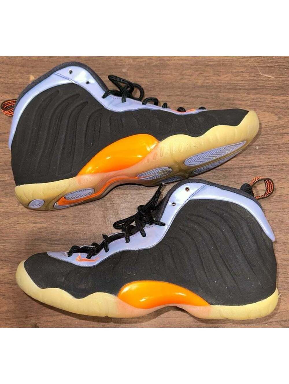 Size 4.5 (GS) - Nike Little Posite One Mid Twilight Pulse
